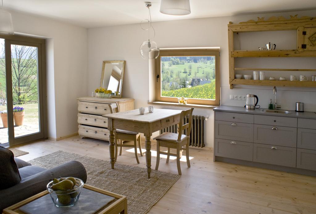 Nowe Miejsce Brzegi Appartement Buitenkant foto